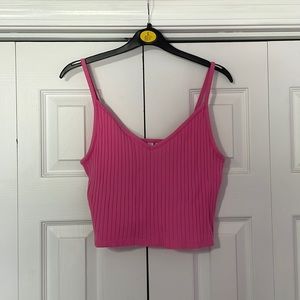 V neck crop top